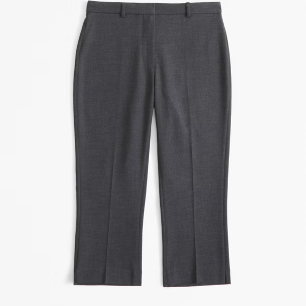 Abercrombie & Fitch Mid Rise Tailored Capri Pant